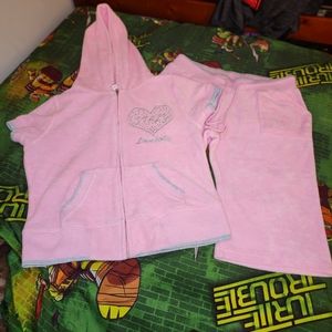 Super Rare! Vintage Y2K Pink Tracksuit